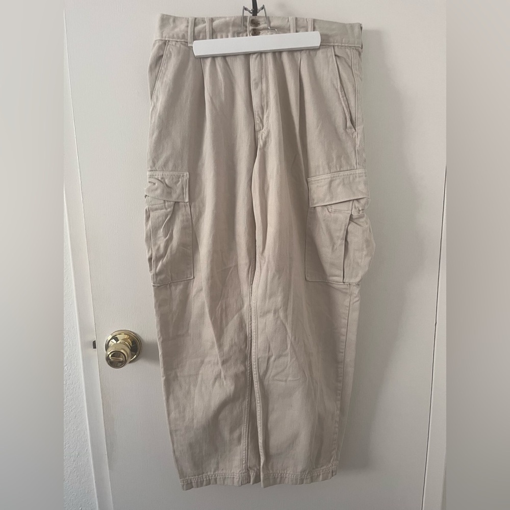 Banana Republic Women’s Denim Cargo Jeans Pants Size 10